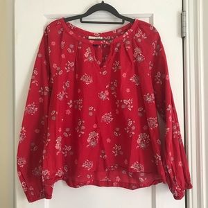 Long Sleeve oversized blouse
